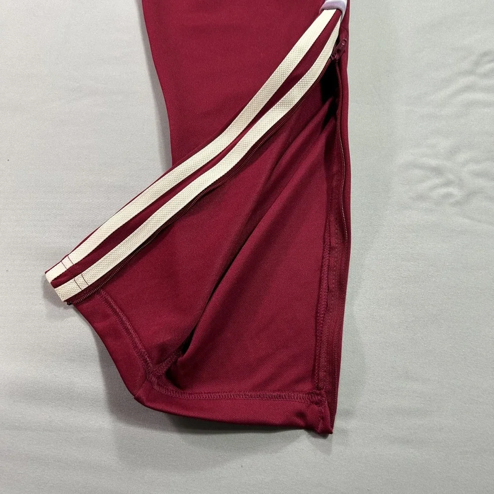 NEW Adidas Tiro Track Pants‎ Mens Large Red Striped Tapered Soccer H60008